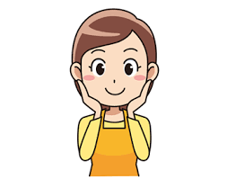 頬をおさえる女性 無料イラスト素材 イラスト素材図鑑 キャラクターデザイン 無料 イラスト 素材 無料 イラスト