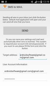 Messages stay in sync with your phone's sms inbox. Sms To Mail For Android Apk Download