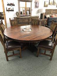 72 round pedestal dining table