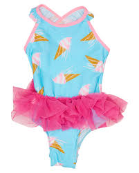 Girls Tutu Swimsuit Kids