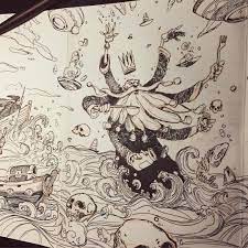Review my two questions and share your responses to these questions in the comments section below. Inktober Day 06 The Greedy Hey Guys Hope You Like Today S Ink The Drawing Is Getting Very Very Big I Ll Show You Soon A Artwork Drawings Instagram Posts