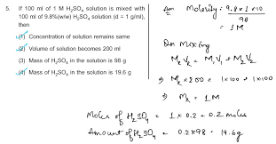 Two satellites of masses m1 and m2 orbit a planet of mass m in circular orbits. Please Tell How The Concentration Of The Mixture Would Be The Same As If We Aad Solution In Other And Chemistry 15016177 Meritnation Com