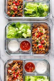 Taco Salad Meal Prep Recipe Salad Meal Prep Skinny Taste Recipes Healthy Meal Prep