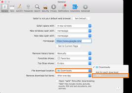 Changing Where Files You Download In Safari Go On Your Mac