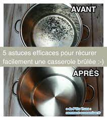 Puis, frottez avec le tampon à récurer ou une spatule. 5 Astuces Efficaces Pour Recurer Facilement Une Casserole Brulee