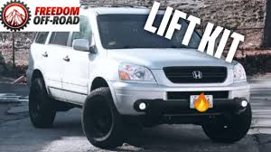 Freedom Off Road Lift Kit Hrg Subframe Drop Kit For 03 08 Honda Pilot Youtube