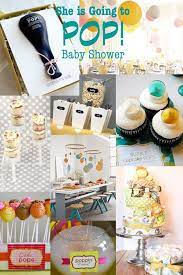 She S Going To Pop Baby Shower In Pink And Orange Pop Baby Showers Baby Shower Inspiration Baby Shower
