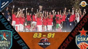 Anadolu efes ile cska moskova, euroleague'de bugüne kadar 18 kez karşı karşıya geldi. Anadolu Efes Istanbul Cska Moscow 83 91 Full Highlights Final Four Championship Game Youtube