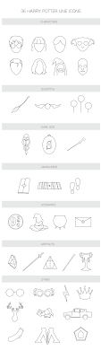 To host a webpage with drive: Harry Potter Icons On Behance