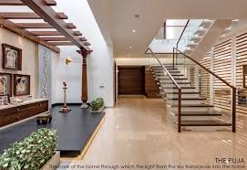Spaces Are Organized To Provide Maximum Coherence With Gardens Bungalow House Design Home Building Design Pooja Room Design
