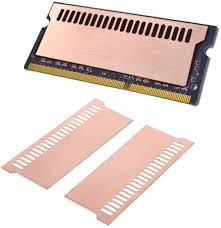 laptop ram copper heatsink, low profile