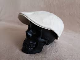 ZARA Beret with Peak Cotton Hat Peaked Cap Ecru Men's with Size  Adjustor Size: M | eBay
