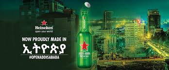 The name says it all; Heineken Breweries Ethiopia Brewing Quality Beer Everywhere