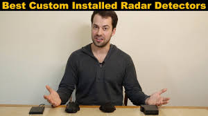 Radar detectors simply let the driver know which band they're receiving and the signal strength, which directly relates to the distance of the police at the other end. Custom Installed Remote Mount Radar Detectors Youtube