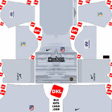 The image is png format with a clean transparent background. Atletico Madrid 2019 2020 Dls Fts Kits And Logo Dream League Soccer Kits