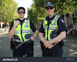 Melbourne Australia January 25 2016 Victoria Police Constable Providing Security During Australia Day Parade In Melbour Victoria Police Victoria Melbourne