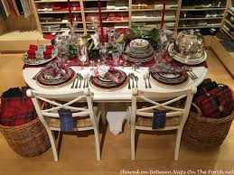 The dining room tables of yesteryear were governed by tradition, etiquette, and undeniable elegance. Tartan Christmas Table Setting Vintage Style Between Naps On The Porch