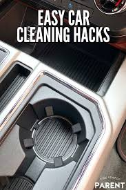 Our Car Is Almost An Extension Of Our House We Spend A Ton Of Time In The Van Going From Place To Place Cleaning Car Interior Car Cleaning Hacks Car Cleaning