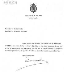Tras las comentarios recientes, nosotros recordamos que comentarios ofensivos e inapropiados serán borrados y departamento de comunicación de la casa de su majestad el rey. Secretaria Casa Real 1987