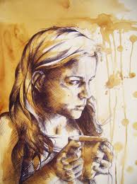 Coffee Stain By Fatbabydave On Deviantart Art Coffee Art Coffee Painting