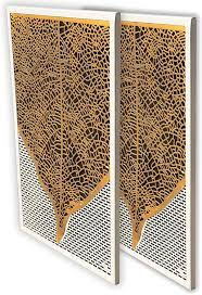 Check spelling or type a new query. Decorshore Contemporary Gold Leaf Nature Metal Wall Art Set Of 2 For Wall Decorations Decorshore