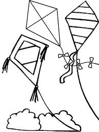 Simply do online coloring for letter k is for kite coloring page directly from your gadget, support for ipad, android tab or using our web feature. Easy Kites Coloring Page For Kids Snowman Coloring Pages Coloring Pages For Kids Easy Kite