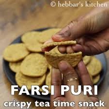 Finally, enjoy badam puri topped with coconut and badam milk. Farsi Puri Recipe à¤«à¤°à¤¸ à¤ª à¤° Crispy Gujarati Farsi Poori Namkeen Farsi Poori Recipe
