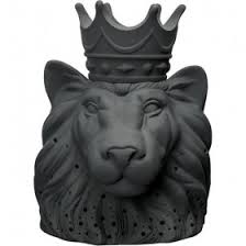 Fabella porcelain lamp ocean grey. Byon Table Lamp Lion Aslan Black Porcelain
