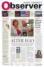 We did not find results for: East County Thursday June 30 2011 By The Observer Group Inc Issuu