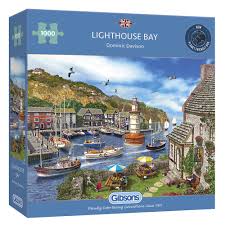 Shop for cobble hill puzzles shipped to usa. By The Bay Lighthouse Cobble Hill 500 Piece Puzzle Toys Games Puzzles Baresque Com Au
