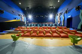 Indulge seat (grey), milano rocker seat (red) and the siesta seat (blue) (photo source: Gsc Finally Has A Kid Friendly Hall Where Children Can Run Around While You Watch A Movie