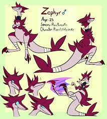 Zephyr's reference sheet by blitzdrachin -- Fur Affinity [dot] net