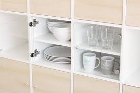 Vitrineneinsatz Mit Glastur Fur Ikea Regal Kallax Birke Amazon De Kuche Haushalt Ikea Kallax Regal Ikea Regal Regal