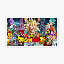 Dragon ball z is a video game franchise based of the popular japanese manga and anime of the same name. Dragonball Super All Characters Poster By Caspern Redbubble