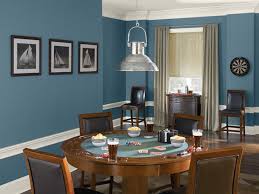 The fourth bedroom has a chair rail with wainscoting under it. Pick The Perfect Paint Color For Your Game Room Colorfully Behr