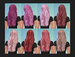 Sintikliasims sintiklia hair raphael child bangs. Long Waves Messy Hair Females By Simmiller At Mod The Sims Sims 4 Updates