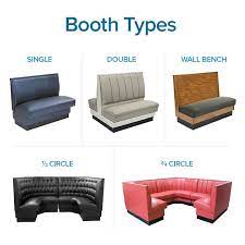 Rv dinette furniture, including booth dinettes, tables and chairs, dinette benches, deluxe tables, stow and go systems and many more to give your rv the updated look you're looking for. Restaurant Booth Designs Sizes Materials Explained