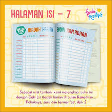 Di sekolah (sd dan smp), buku ramadhan diadakan oleh. Contoh Isi Buku Kegiatan Bulan Ramadhan Info Terkait Buku