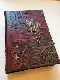 Harry Potter Inspired Scrapbook Hard Cover Album Junk Harry Potter Scrapbook Harry Potter Crafts Harry Potter