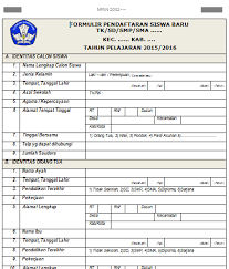 Check spelling or type a new query. Unduh Formulir Pendaftaran Siswa Baru Tk Sd Smp Sma Sederajat Tahun 2015 Operator Sekolah