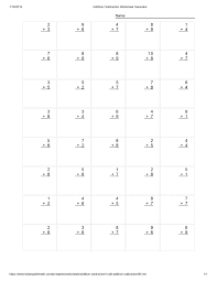 Free addition subtraction worksheets for preschool, kindergarden, 1st grade, 2nd grade, 3rd grade, 4th grade and 5th grade. Freentable 1st Grade Math Worksheet Pdf Coloring Pages Worksheets Addition And Subtraction Of Fractions Fundacion Luchadoresav Fantastic Maths Site Picture Samsfriedchickenanddonuts