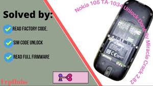 Nokia 105 ta 1034 remove security code on nokia factory reset دندنها موسيقى وأغاني. Nokia 105 Ta 1034 Unlock Done Read Factory Reset Code By Miracle Crack 2 82 Frphubs Youtube