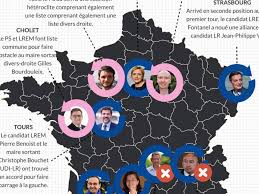 Selon benjamin morel, la base électorale lrem ne veut pas voir macron changer de cap. Municipales La Carte Des Alliances De Lrem Au Second Tour Challenges