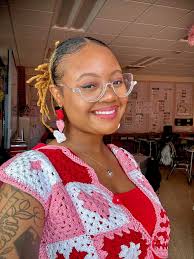 Knitting-themed socks as Valentine's Day gift