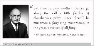 When you realize that and take advantage of the fact, everything is made perfect. Quotations By William Carlos Williams Tanvir S Blog