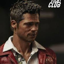 FIGHT CLUB 1/6 Blitzway Tyler Durden Brad Pitt Red Jacket Figure (Not Hot  Toys) £400.00