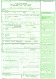 Certificate Of Live Birth Form Original Certificate Live Birth Sample Philippines Choice Image Go Birth Certificate Form Portfolio Cover Design How To Find Out