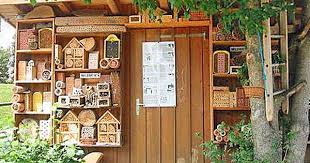 Pollinator Walls Bee Towers And Insect Hotels Honey Bee Suite Insect Hotel Sensory Garden Pollination