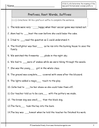 Prefixes Suffixes Worksheet Suffixes Worksheets Prefixes And Suffixes Prefix Worksheet