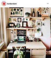 Pin By Sweet Planit Planning Doodl On Miscellaneous Small Home Office Aesthetic Room Decor Home Office Space